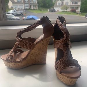 Tan Wedges